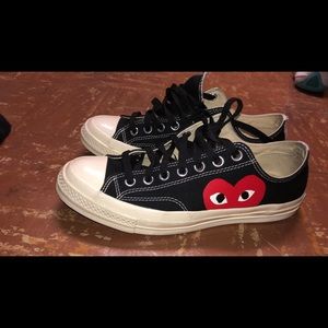 Comme des garçons low top converse